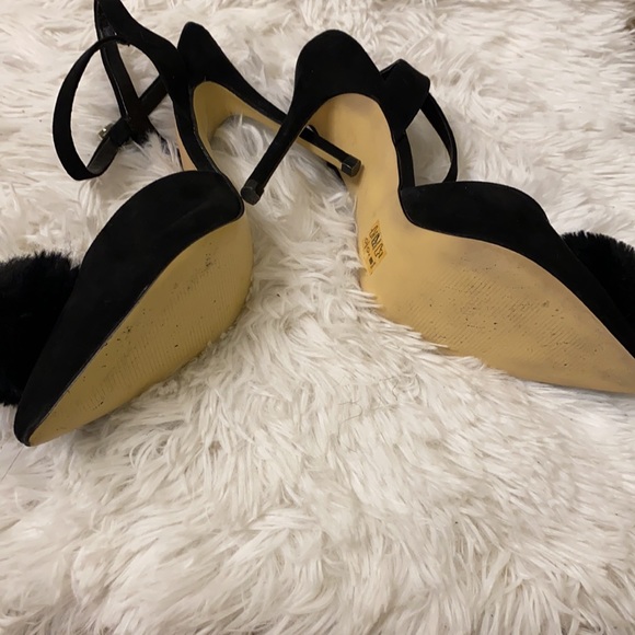 Stunning River Island/ fluffy suede high hills pump - Picture 7 of 7